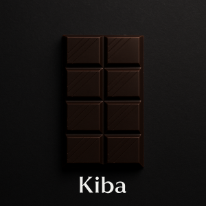 Tablette de chocolat noir KIBA