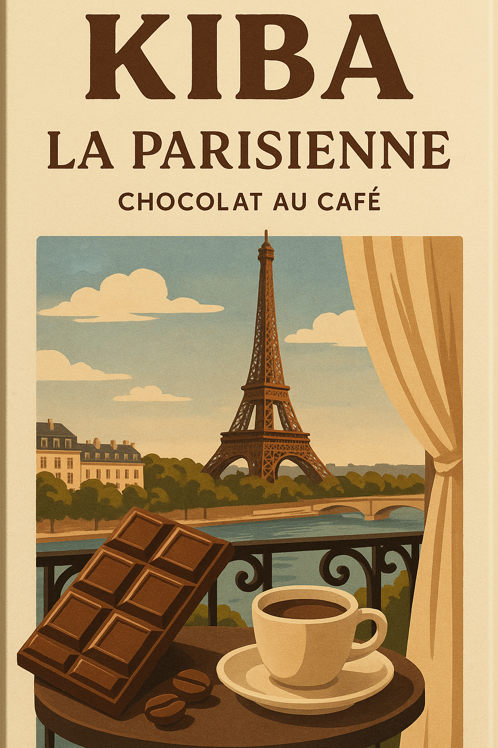 tablette chocolat café KIBA